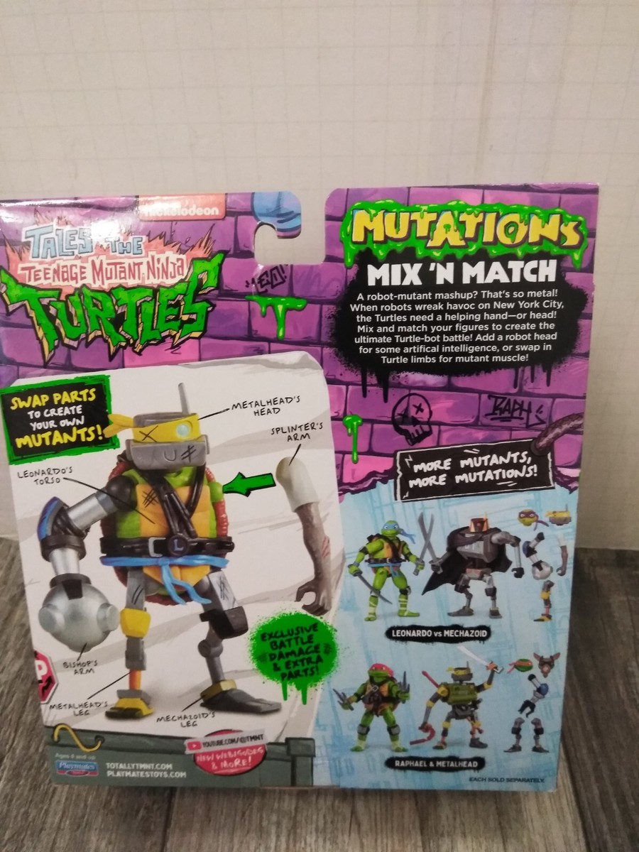 NINJA TURTLES Tales Of The TMNT Mutations Mix N' Match LEONARDO VS
