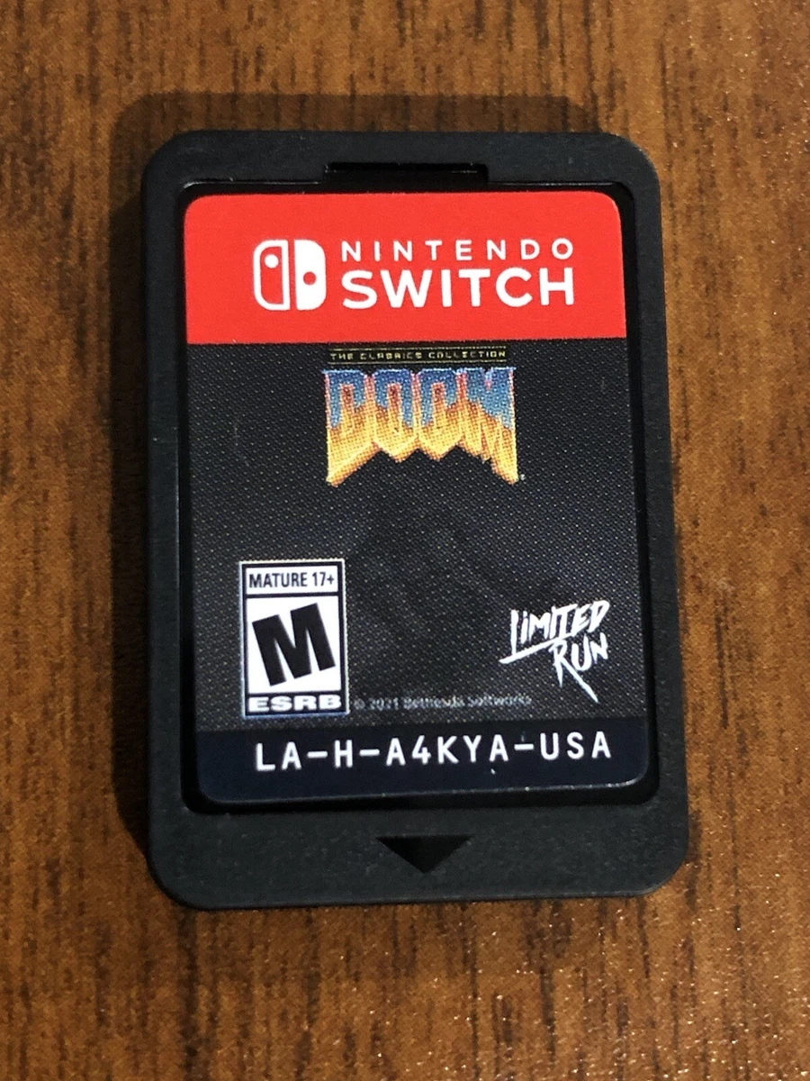 DOOM: The Classics Collection - Limited Run Games - Game Only - Nintendo Switch