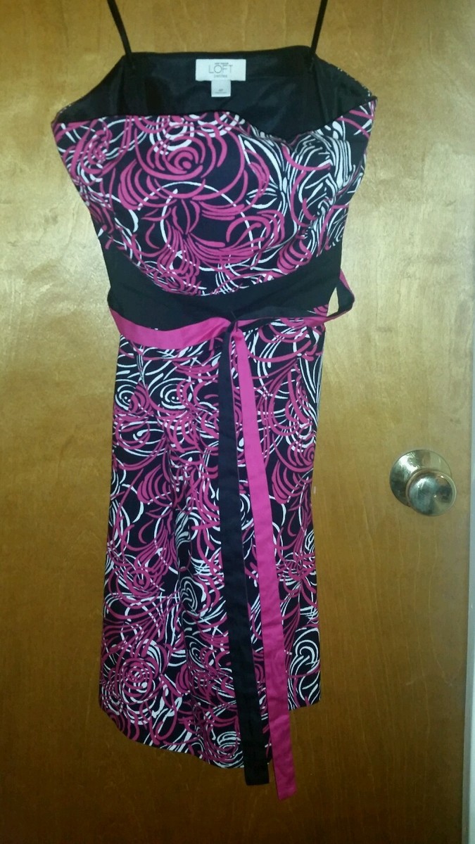 open lace back dress Ann Taylor LOFT Navy Floral Embroidered Long Sleeve Dress  SilkRoll