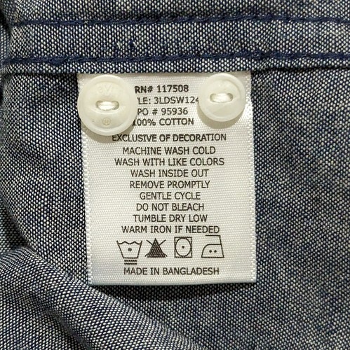 NWT Levi's Blue Geometric Button Up Short Sleeve Shirt Men's XXL (Fits XL) Skate - Picture 6 of 7