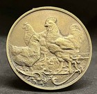Uruguay 1920´ poultry farming association roosters, cooks, agriculture award