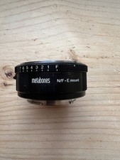 Metabones N/F-E mount Adapter for Nikon F-Mount, G-Type Lens to Sony E-Mount