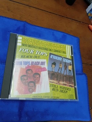 FOUR TOPS Reach Out & Still Waters Run Deep 2 LPs on 1 Cd Japan Clean