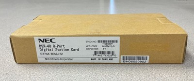 NEC DSX-40 8-PORT STATION CARD DX7NA-8ESIU-S1  1091002