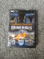 Command and Conquer Generals PC CD Deluxe Edition with Zero Hour Expansion Pack