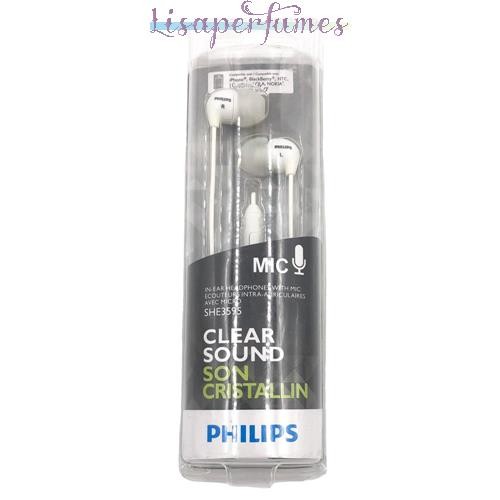 Philips Clear Sound In Ear Kopfhörer mit Mikrofon SHE3595 Weiß Neu in OVP - Bild 1 von 1