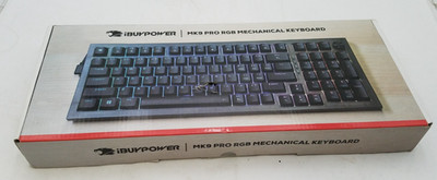 iBUYPOWER MK9 Pro RGB Mechanical Gaming Keyboard - Black, Linear Switches