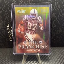 2008 Score Select The Franchise Gold Zone 4/50 Reggie Wayne #F-16 0nr3