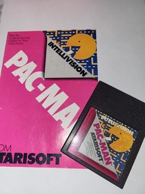 Intellivision, "Pac-Man", w/ Cartridge, Box and Manual