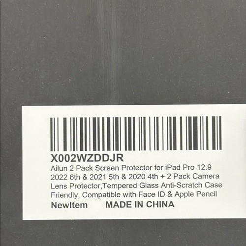 Ailun Glass Screen Protector 2 Pack, Apple iPad Pro 12.9 - 第 2/5 張圖片