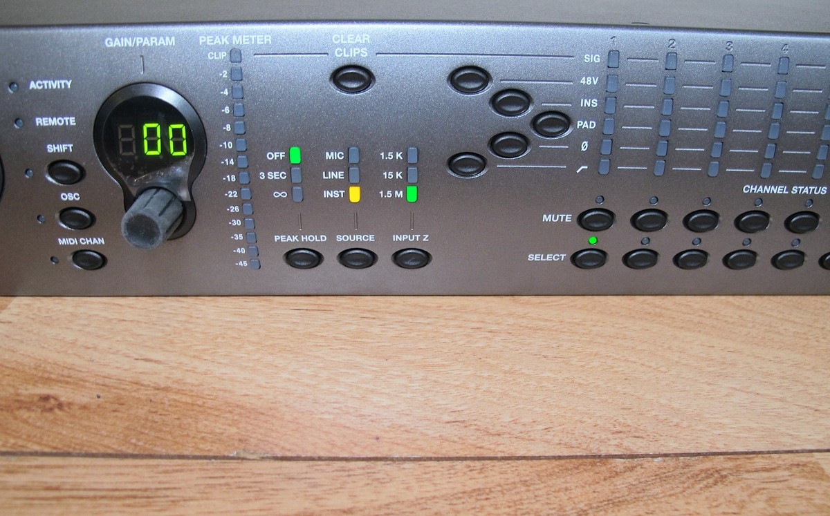 Avid PRE for Pro Tools Model MP008 - 8 Channel Mic Pre - Gray