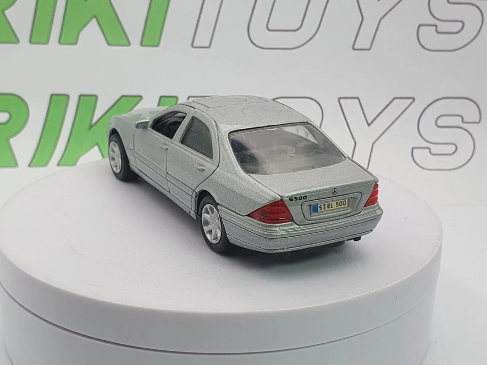 Mercedes Benz S Klass Welly 1/43 Argento - Immagine 2 di 4