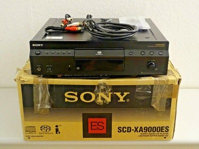 Sony SCD-XA9000ES high-end SACD player in original packaging, servo board...