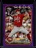 2024 Topps Chrome Logofractor Connor Phillips RC Purple MLB Refractor #/250 Reds