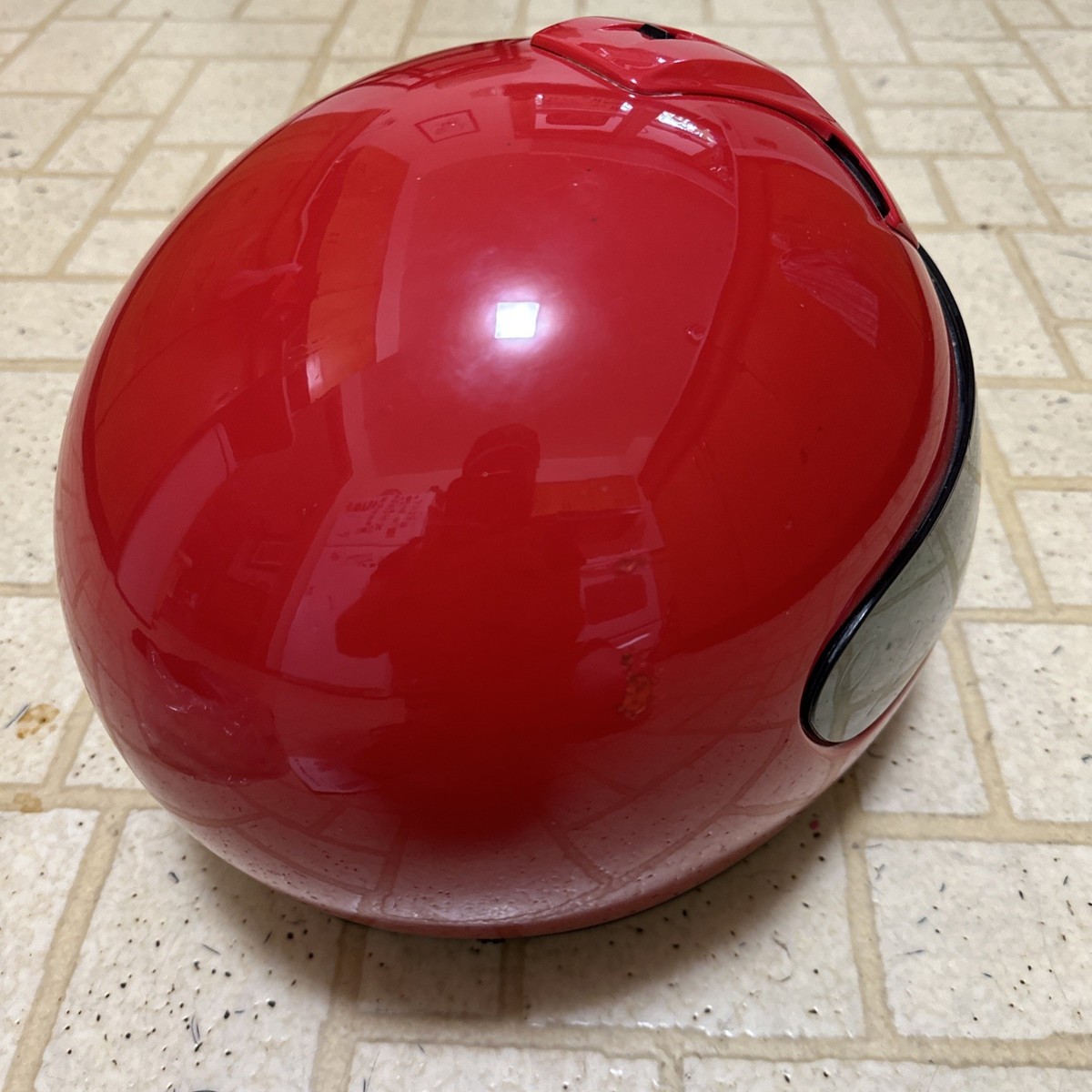 SHOEI RF-800 MOTORCYCLE HELMET Red Size Medium W NOS Visor & Bag