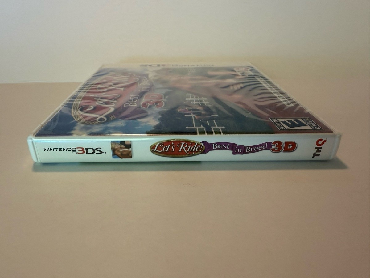 Let's Ride Best in Breed 3D (Nintendo 3DS, 2012) for sale online