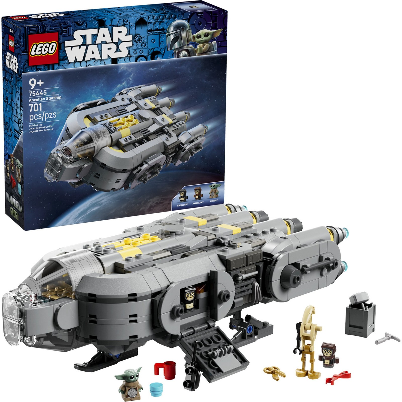 Lego Unisex Set Di Costruzioni Star Wars Astronave Anzellan 75445 - Immagine 5