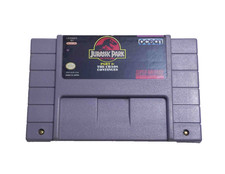 Jurassic Park Part 2: The Chaos Continues SNES Super Nintendo Authentic Tested
