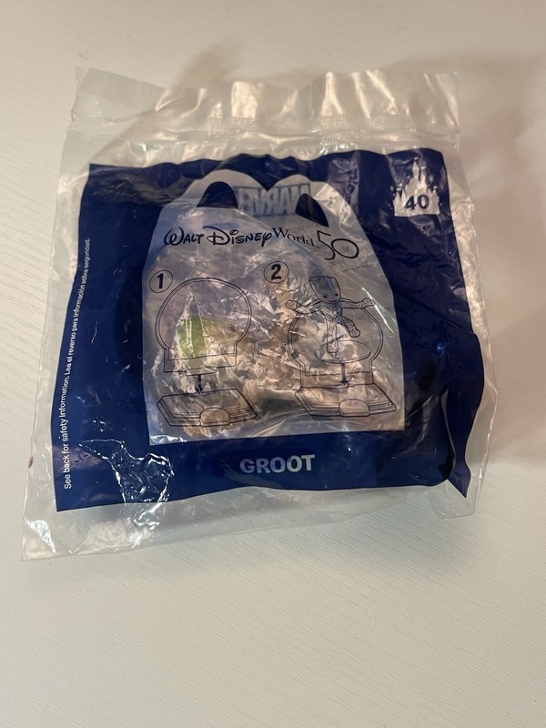 NEW 2021 McDonald's Happy Meal Toy Walt Disney World 50 Years Groot #40