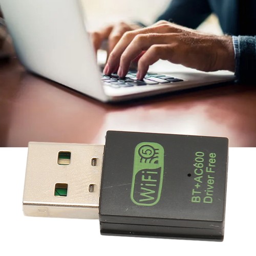 USB Wireless Adapter 150Mbps 433Mbps 5G Dual Band 5.0 Wireless Network Card Dong - Picture 10 of 12