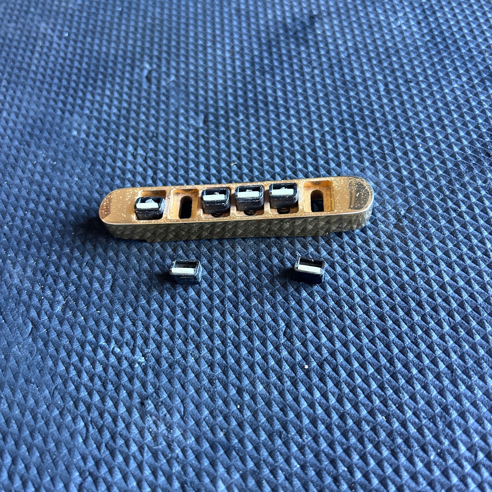 1982-83 Gibson Gold 9 Point Tune-O-Matic Bridge for Explorer 2 E2 ES-345 ES-355