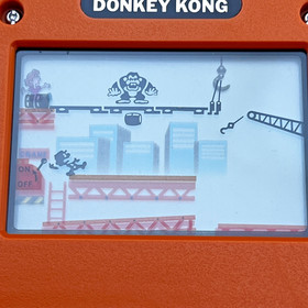 Vintage 1983 Nintendo Game & Watch Donkey Kong DK-52 CIB Crystal Clear LCD MIJ