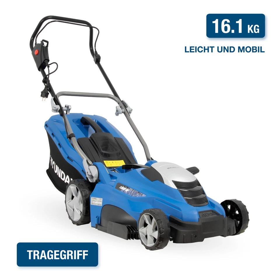 HYUNDAI Elektro-Rasenmäher LM4001E (Elektromäher, Mulcher, Mäher, Mulchfunktion) - Bild 3 von 4