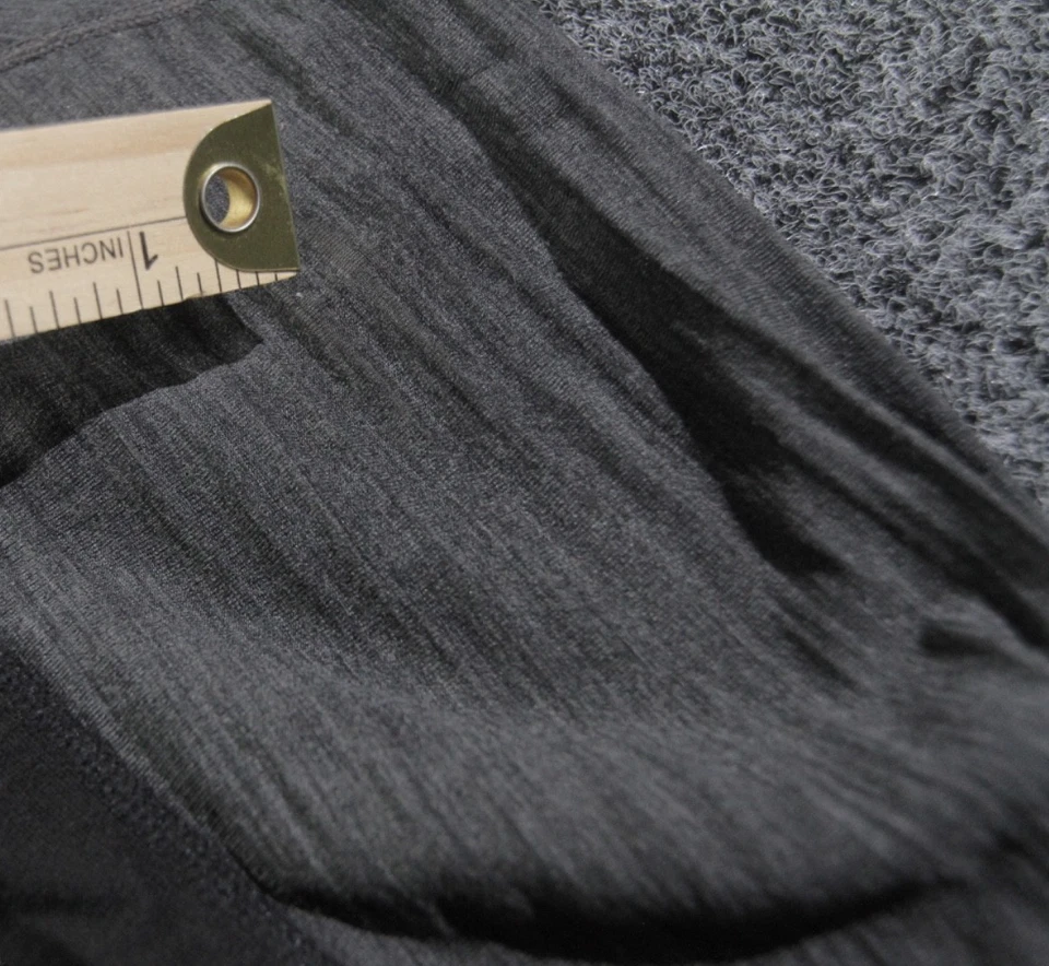 Icebreaker Jacket Mens XL Gray Wool Full Zip Snow Sports Thumb Loop - Image 3 of 4