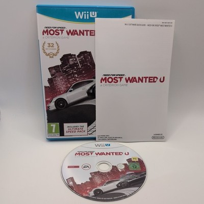 Need for Speed: Most Wanted U (Nintendo Wii U PAL). Komplett, getestet & sehr guter Zustand.
