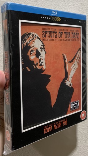 SPIRITS OF THE DEAD Brigitte Bardot Mario Bava Jane Fonda Terence Stamp BLU-RAY