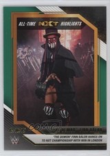 2022 Panini WWE NXT All-Time NXT Highlights Green The Demon Finn Balor #19 02l5