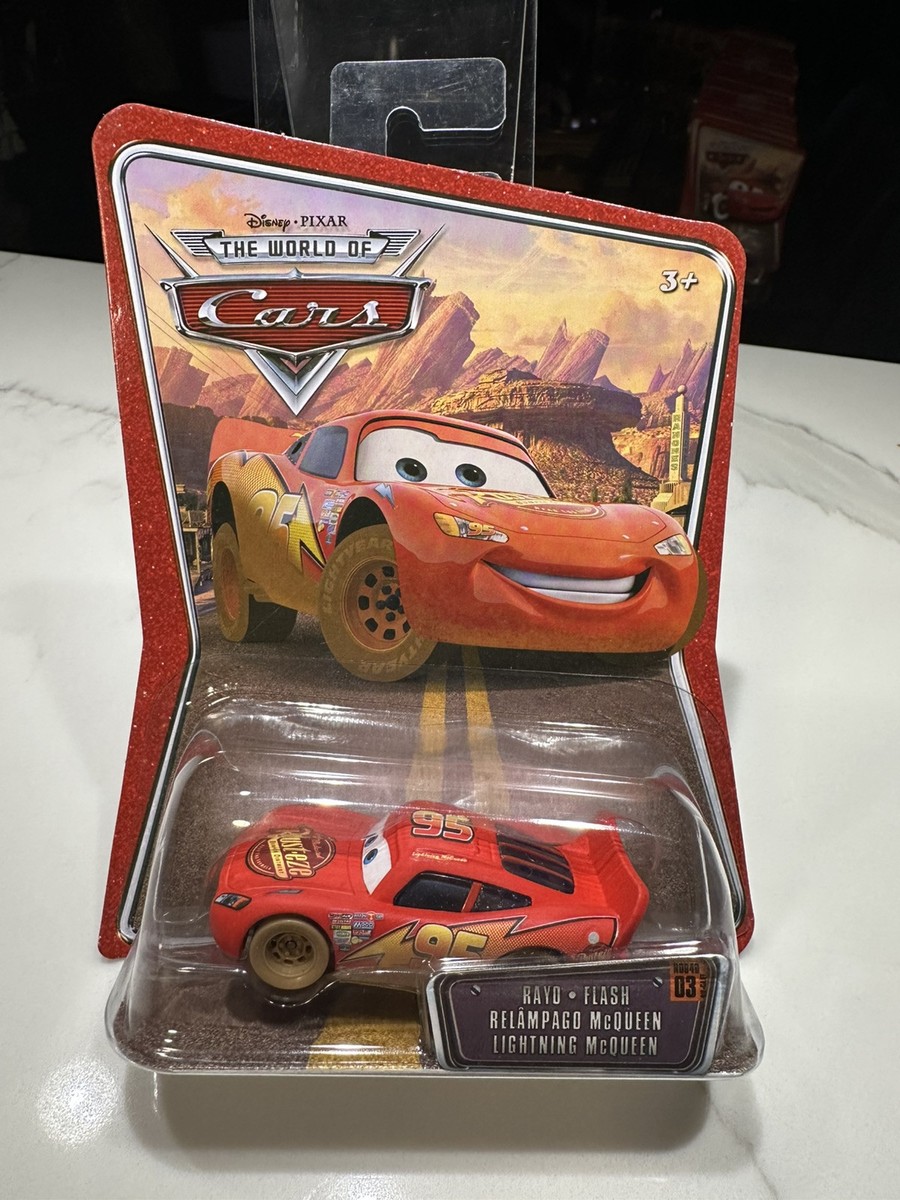 Disney World Of Cars ディズニーワールド・オブ・カーズ Disney Pixar WORLD OF CARS 2007 Series 03 Dirt Track McQueen