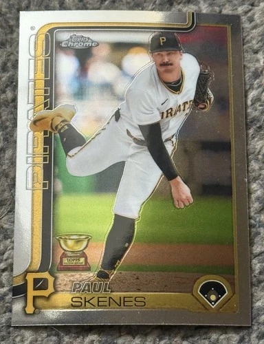 2025 Topps Chrome - Paul Skenes #300 Pittsburgh Pirates Base Card