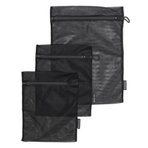 Brabantia Wash Bags Set Of 3 Garment Machine Wash Laundry Bag White Grey Black - Picture 4 of 11