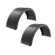 2 x Kotflügel Universal passend für LKW Anhänger Traktor B 450 x S 860 x L 1350