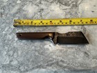 Custom Dylan Grace Dgbladeco Knife. Chisel Tipped Tanto With Custom Sheath — photo 4