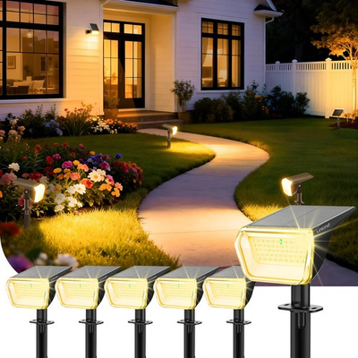 #ad Solar Spot Lights Outdoor Waterproof IP67 60 Solar Flood Lights 30% High Con... $72.20