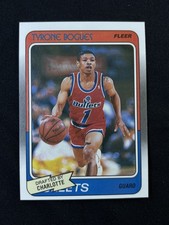 1988-89 Fleer Muggsy Bogues Tyrone Bogues #13 Rookie RC Washington Bullets