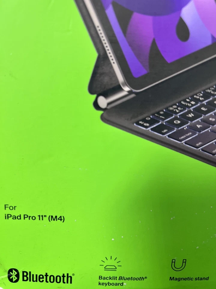 Belkin Connect Pro Keyboard Case with Magnetic Stand for iPad Pro 11” (M4) Black - Image 2 of 4