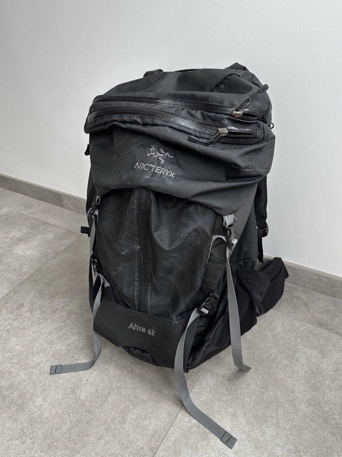 Arc'Teryx Altra62 Zaino Nero Escursionismo Esterno