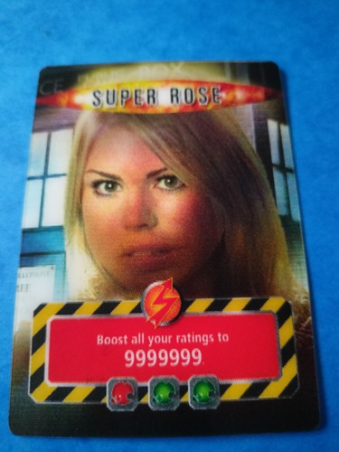 Doctor Who Battles In Time SUPER ROSE 2006 Rare Gold Rose Card Golden Ticket UM - Picture 2 of 12