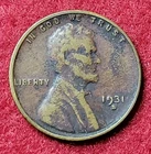 1931 S Lincoln Wheat 1c One Cent VF Very Fine