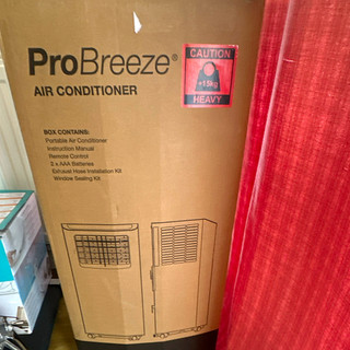 Pro Breeze 9000 BTU Smart Portable Air Conditioner w/ Remote PB-AC01 Black