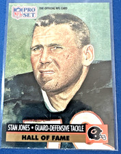 1991 Pro Set - Hall of Fame Selection #29 Stan Jones