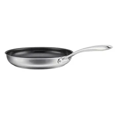 Cuisinart 12" Classic Stainless Ceramic Nonstick Skillet: Dishwasher-Safe,