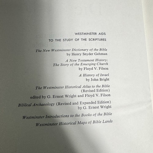 The New Westminster Dictionary of the Bible HC 1970 Vtg Religious Guide Book - Picture 7 of 17