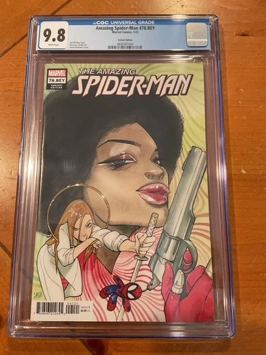 Amazing Spider-Man #78.BEY ~ CGC 9.8 ~ Peach Momoko Cover ~ Marvel (2022)
