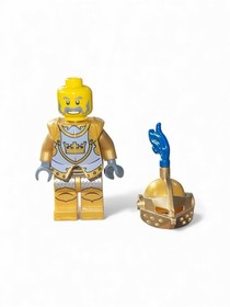 Lego Castle Drawbridge gold knight minifigure fantasy-era from retired set 7079