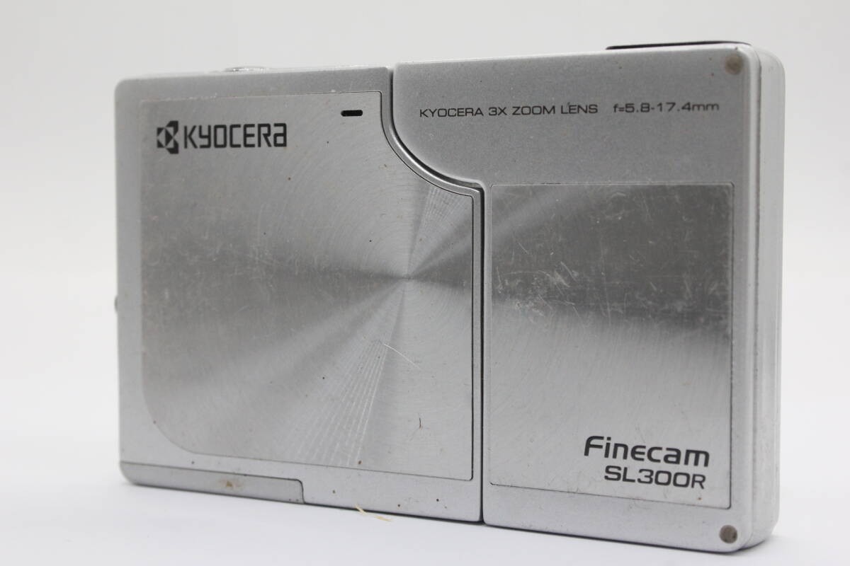 Kyocera Finecam SL300R 3X Compact Digital Camera Used Kyocera Finecam SL300R 3X Compact Digital Camera Used