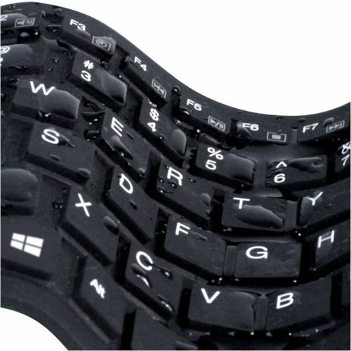 Adesso Antimicrobial Waterproof Flex Keyboard (Mini Size) (AKB212UB) - Picture 8 of 11